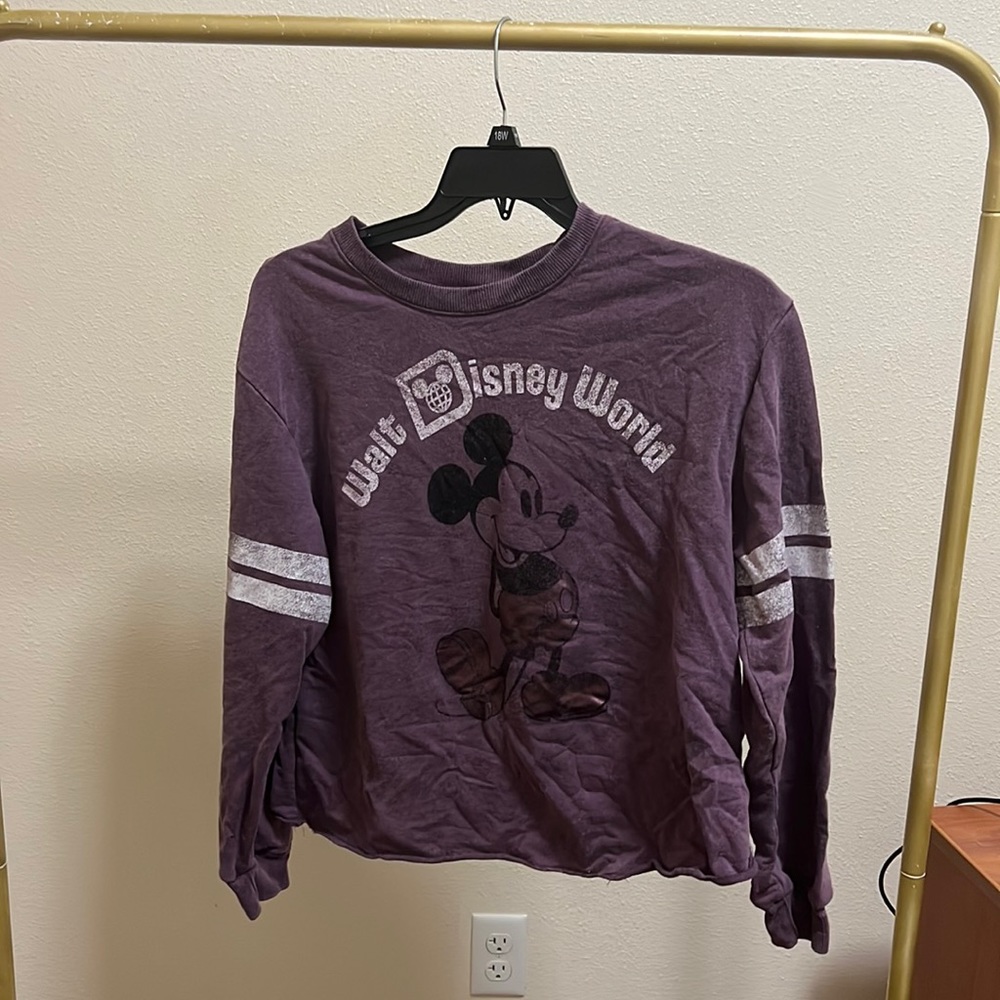 Walt Disney World cropped sweatshirt